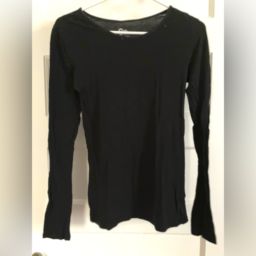 Black long sleeve shirt